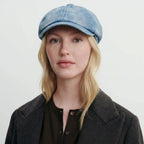 Casquette Gavroche Denim Femme