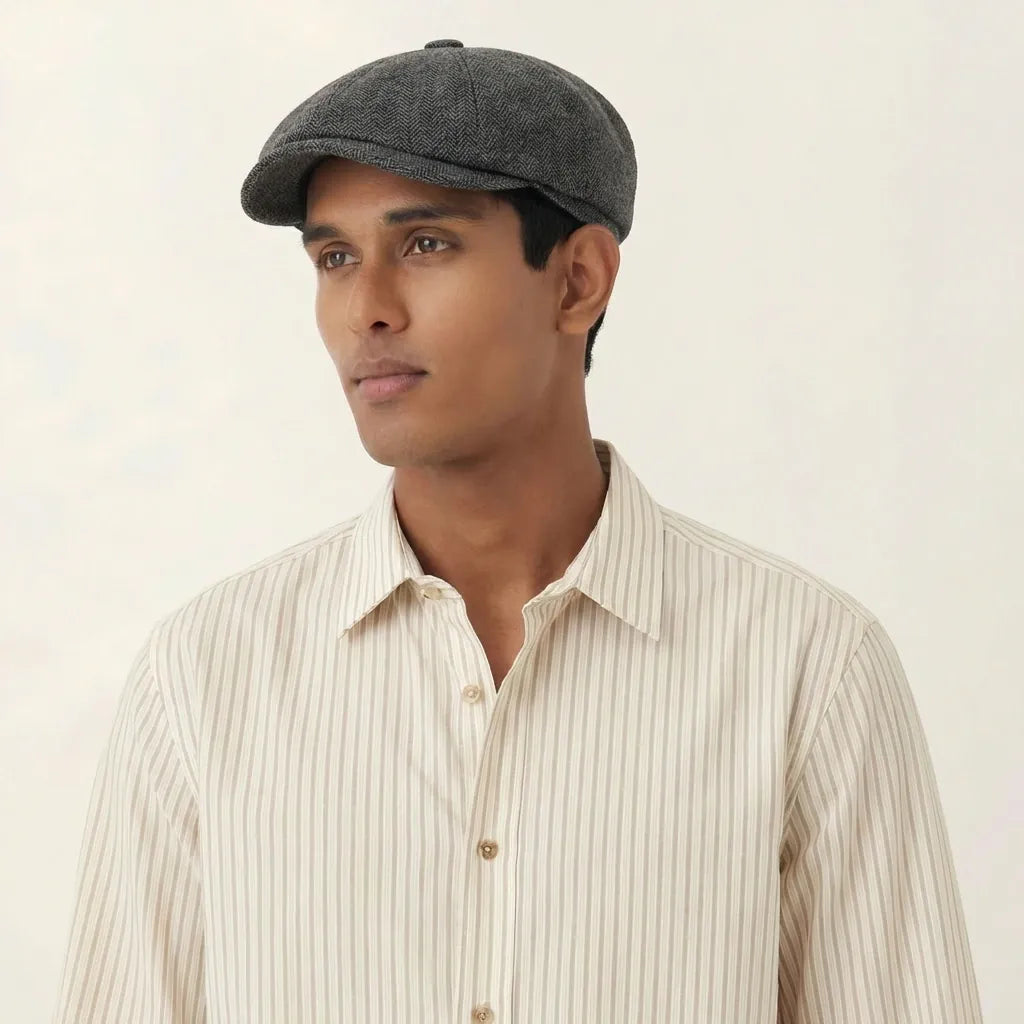 Casquette Gavroche Homme Vintage
