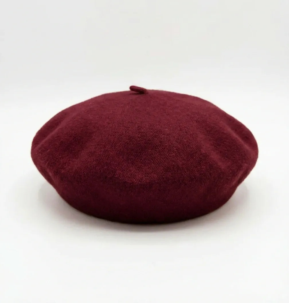 Beret Basque Femme Laine