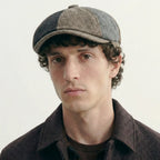 Casquette Beret Gavroche Homme Ecossaise