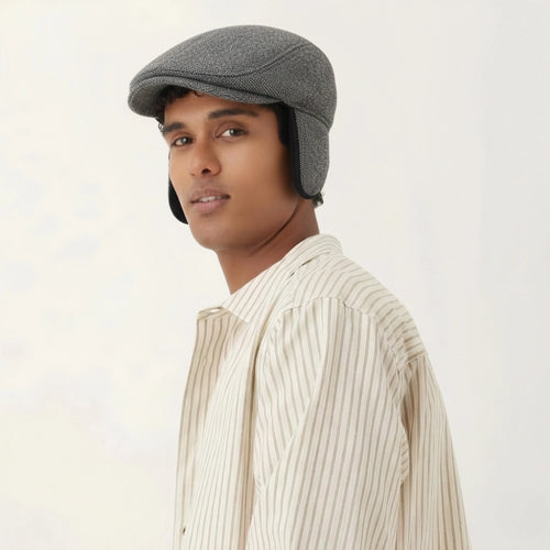 Beret Cache Oreille Homme