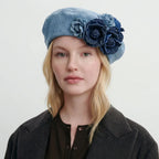 Beret Avec Fleur