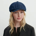 Casquette Gavroche Denim Femme