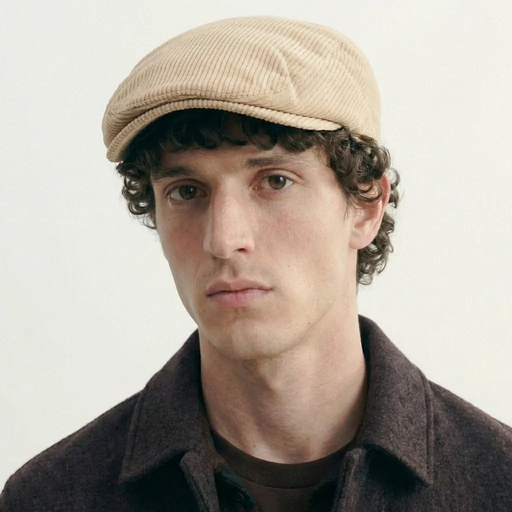 Beret En Velours Homme