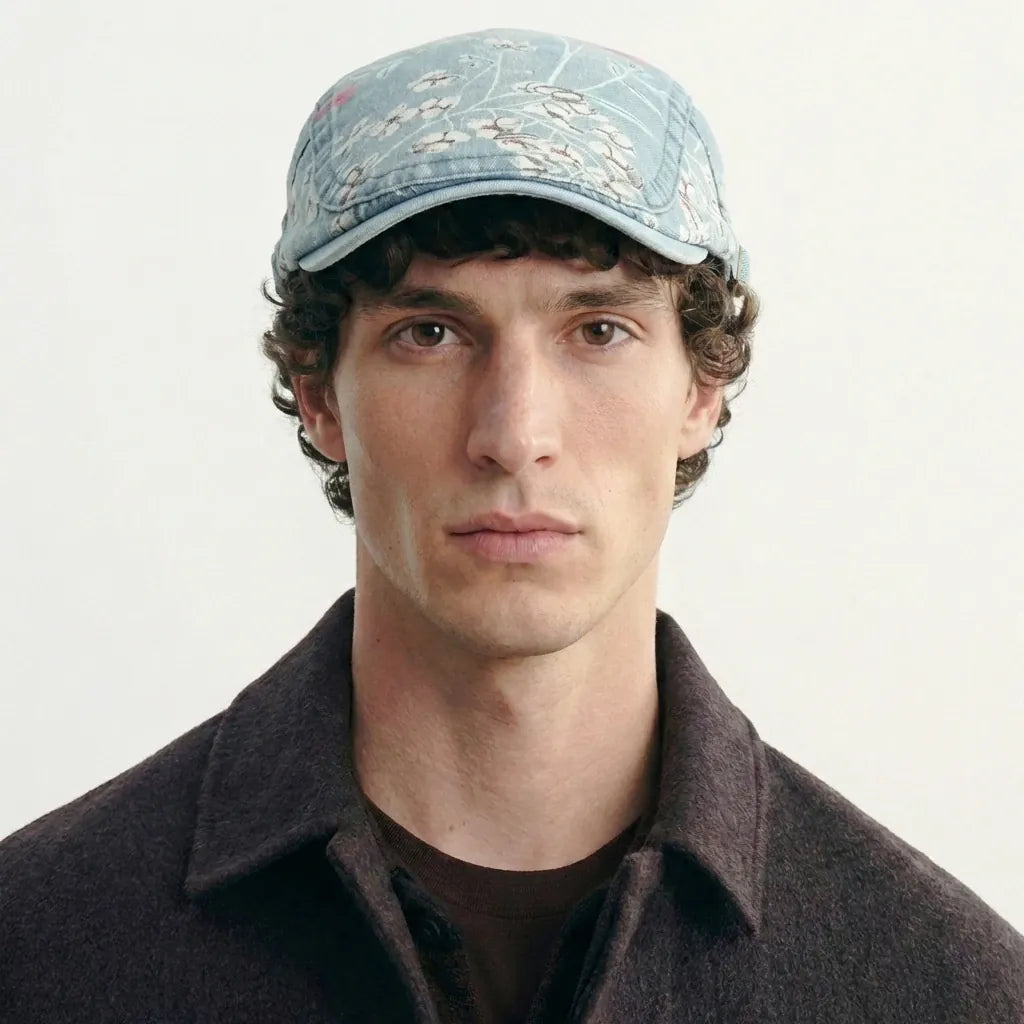 Beret Homme Fleur