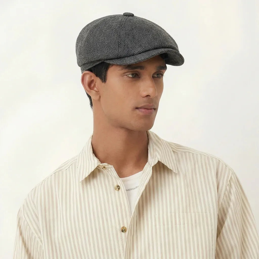 Casquette Gavroche Homme Vintage
