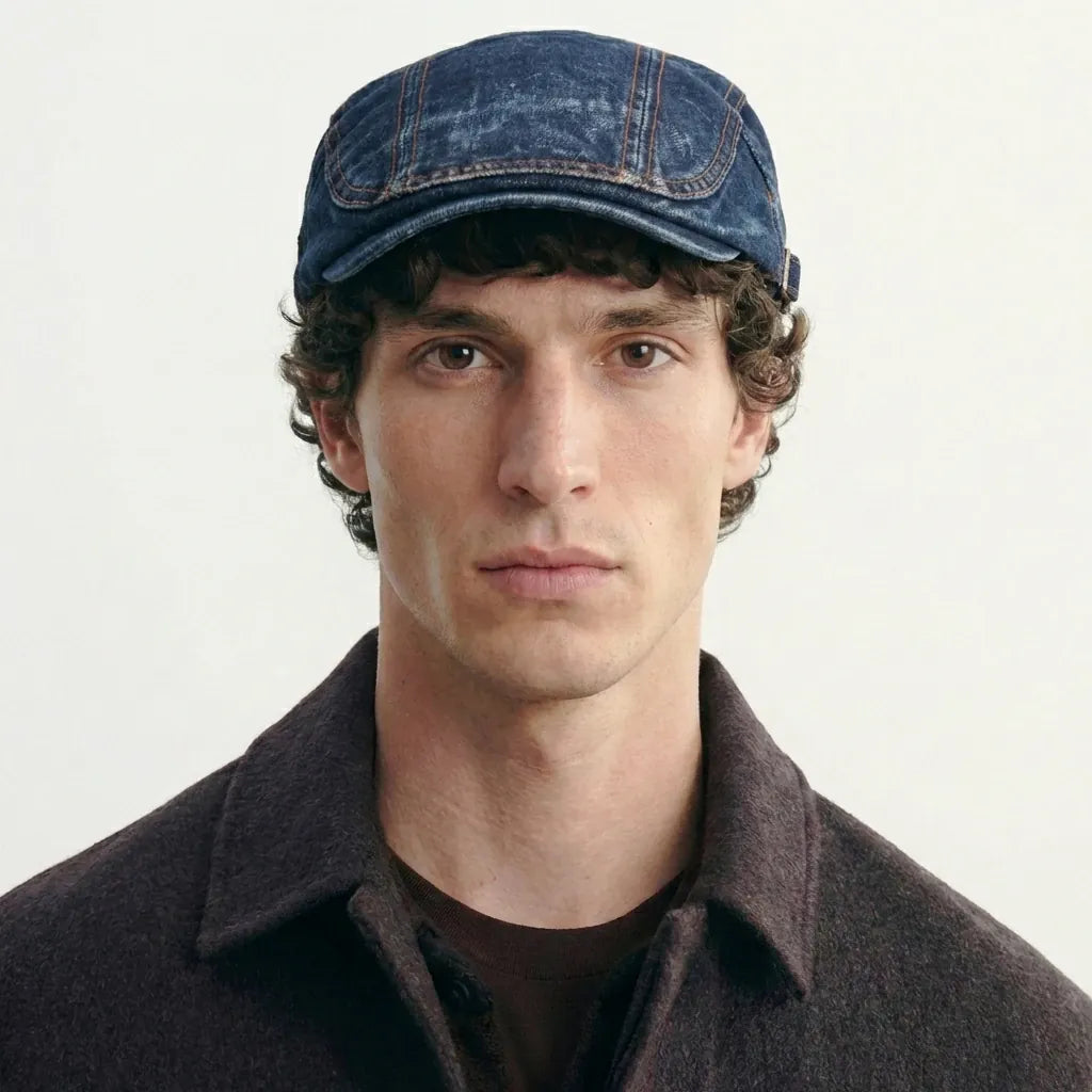 Beret En Jeans Homme