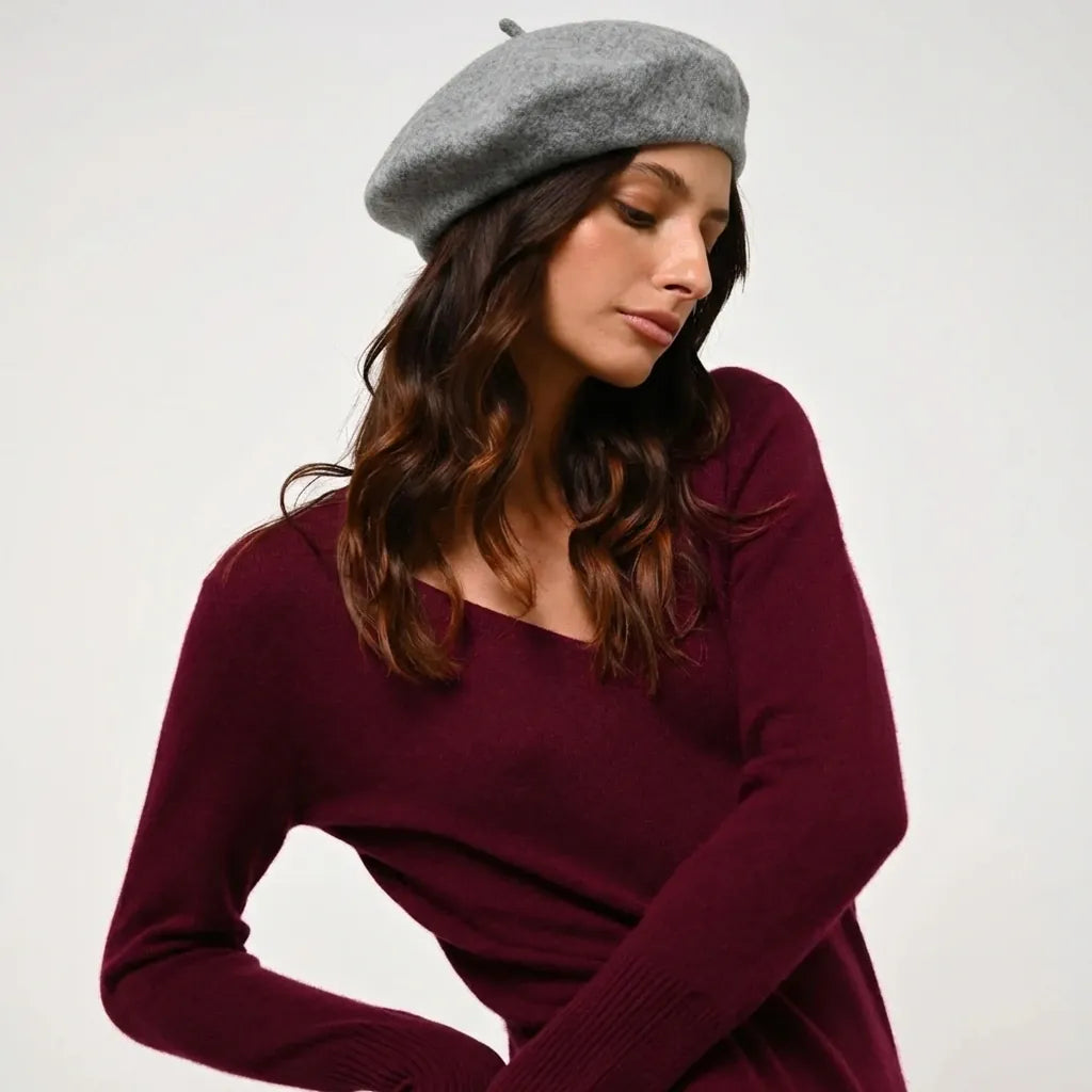 Beret Basque Polaire Femme