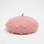 Beret Femme Avec Perle