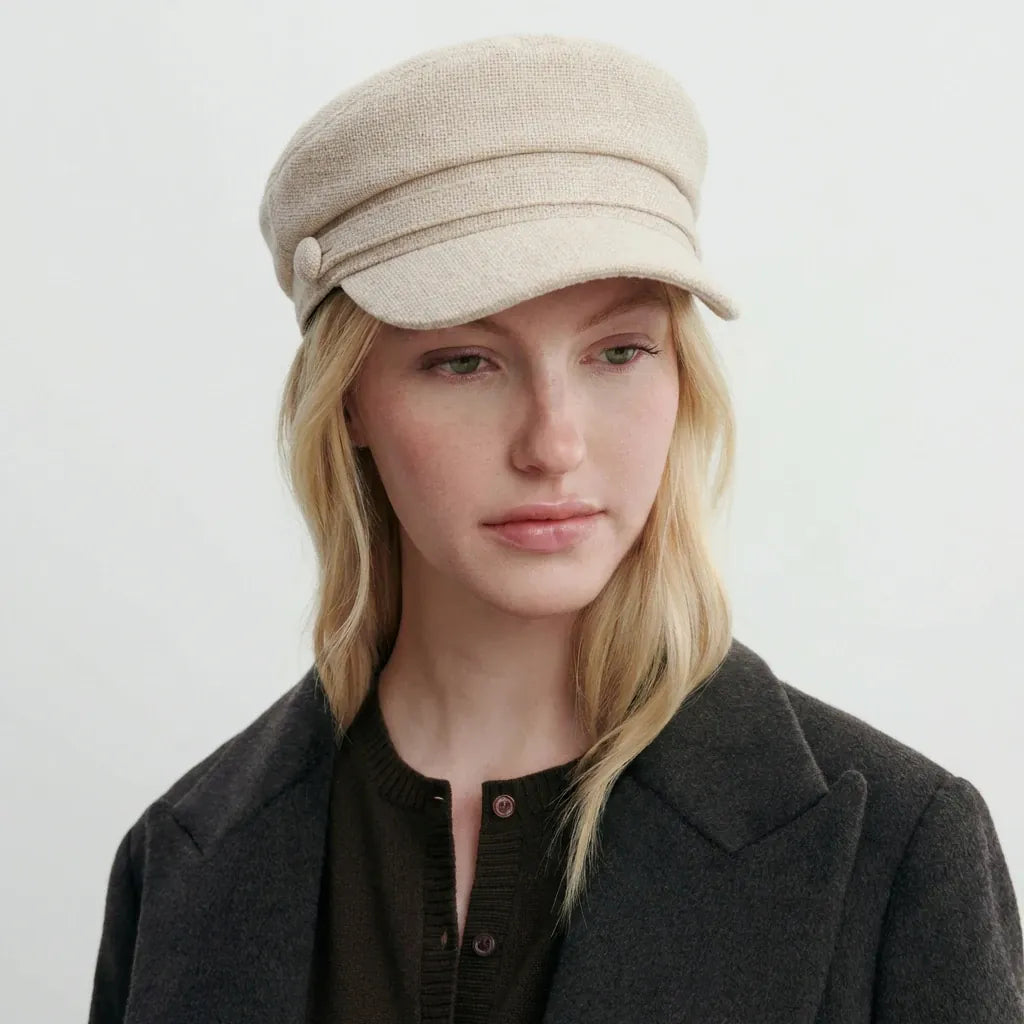 Casquette À Visiere Beret Femme Hiver