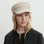 Casquette À Visiere Beret Femme Hiver