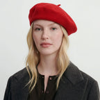 Beret Basque Femme Laine