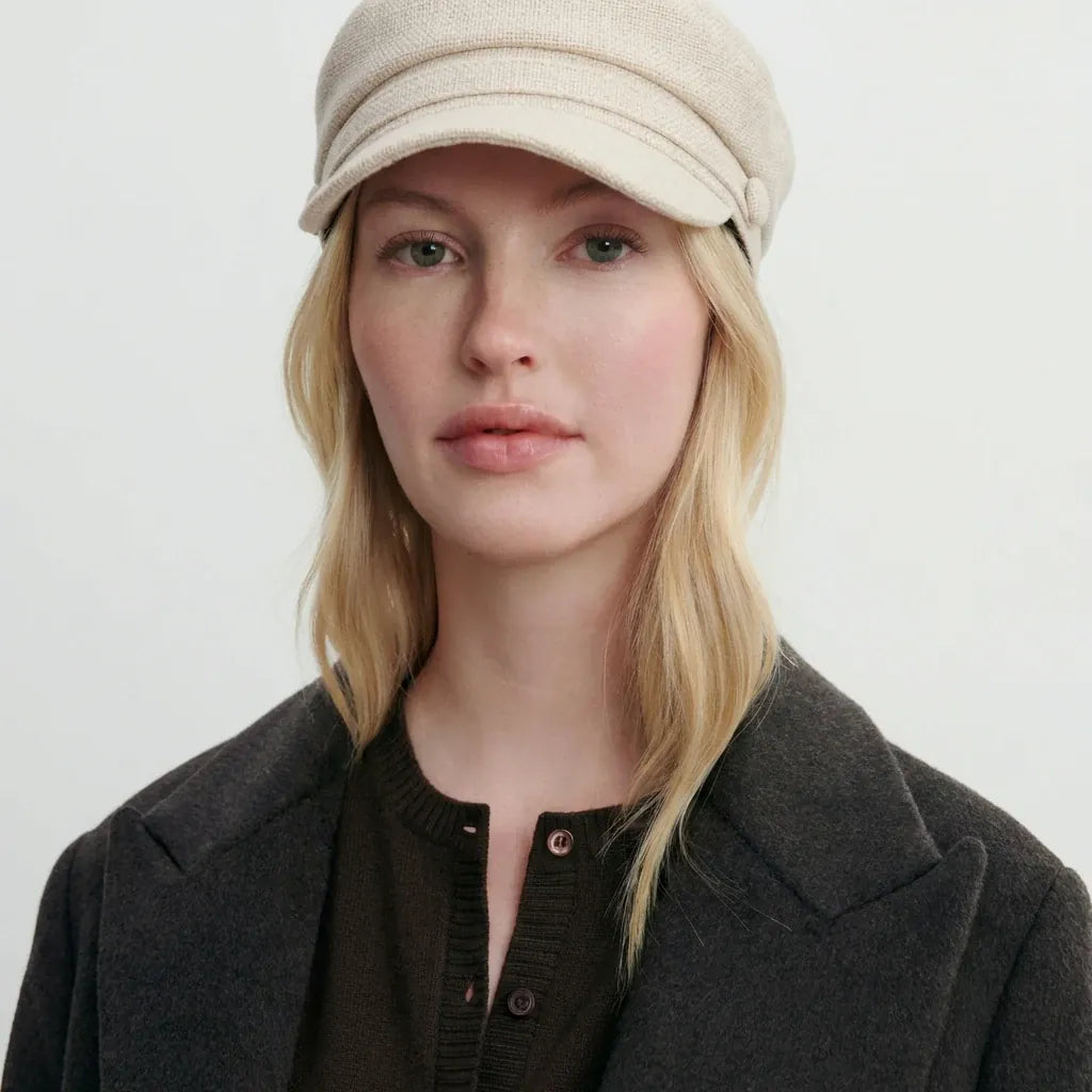 Casquette À Visiere Beret Femme Hiver
