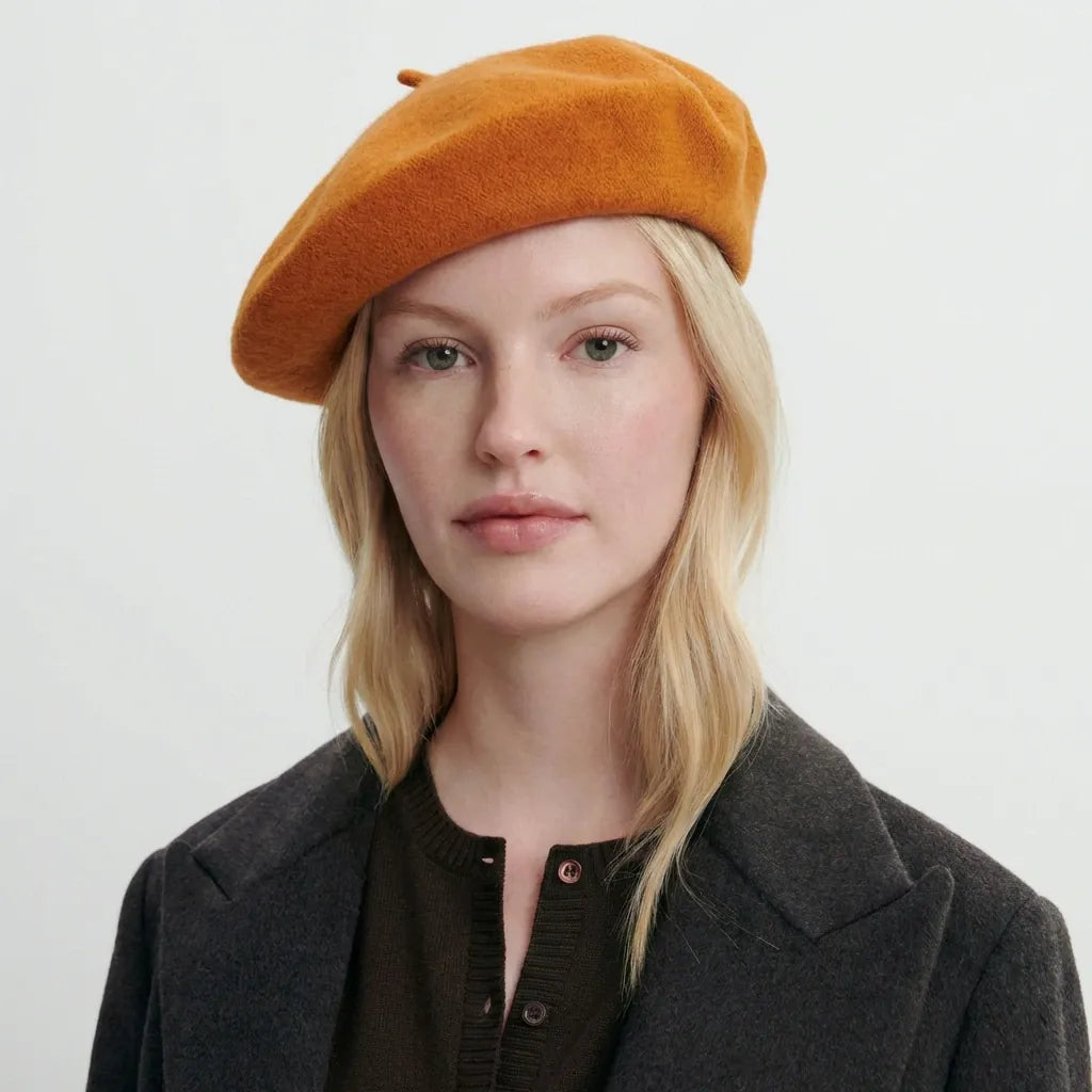 Beret Basque Femme Laine