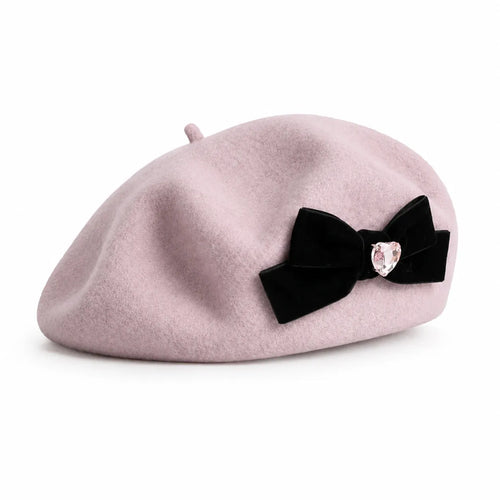 Beret Avec Noeud Papillon