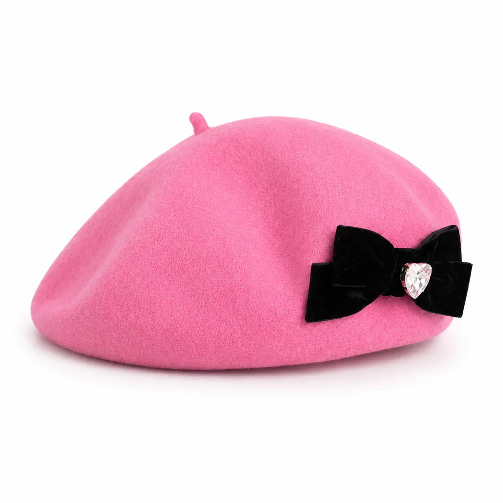 Beret Avec Noeud Papillon