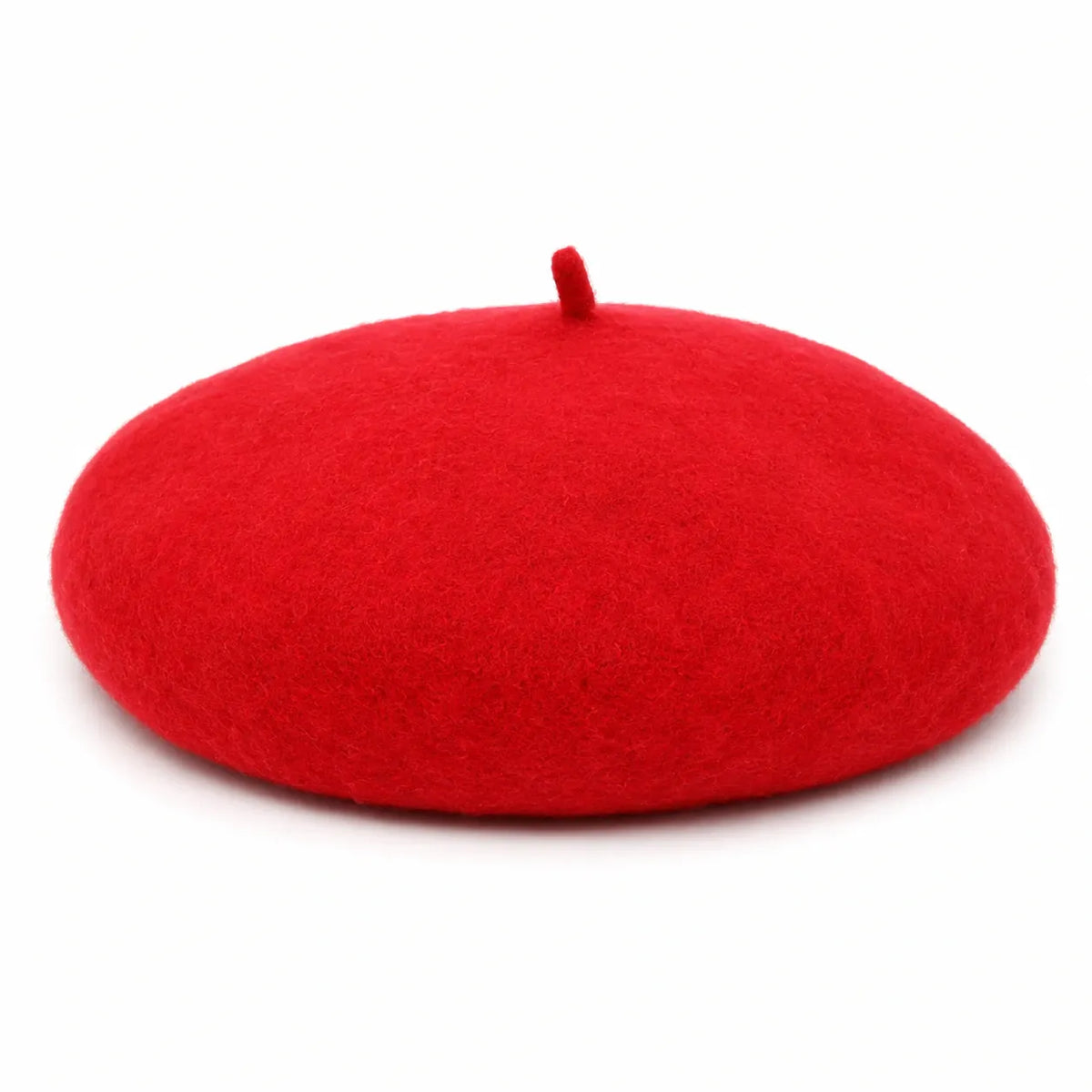 Beret Basque Rouge Femme