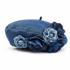 Beret Avec Fleur
