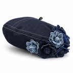 Beret Avec Fleur
