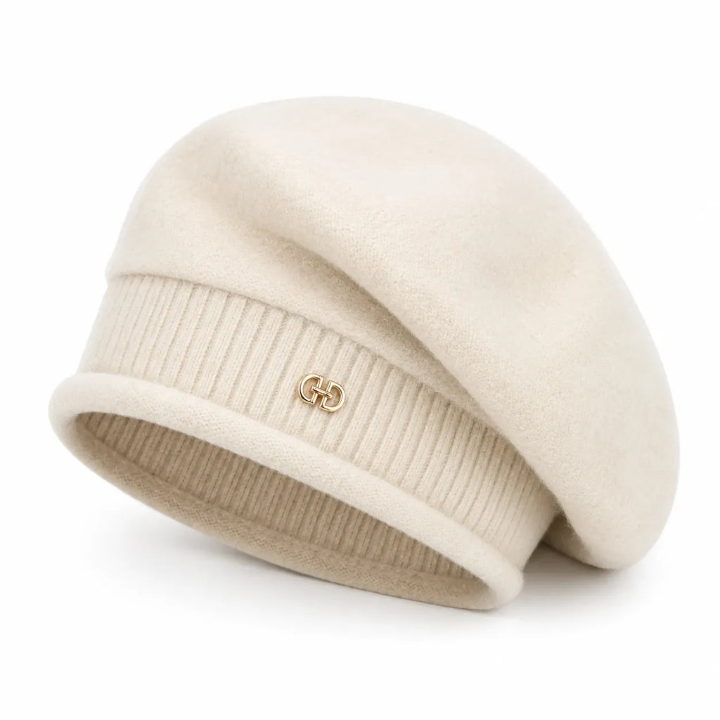 Bonnet Beret Femme Hiver