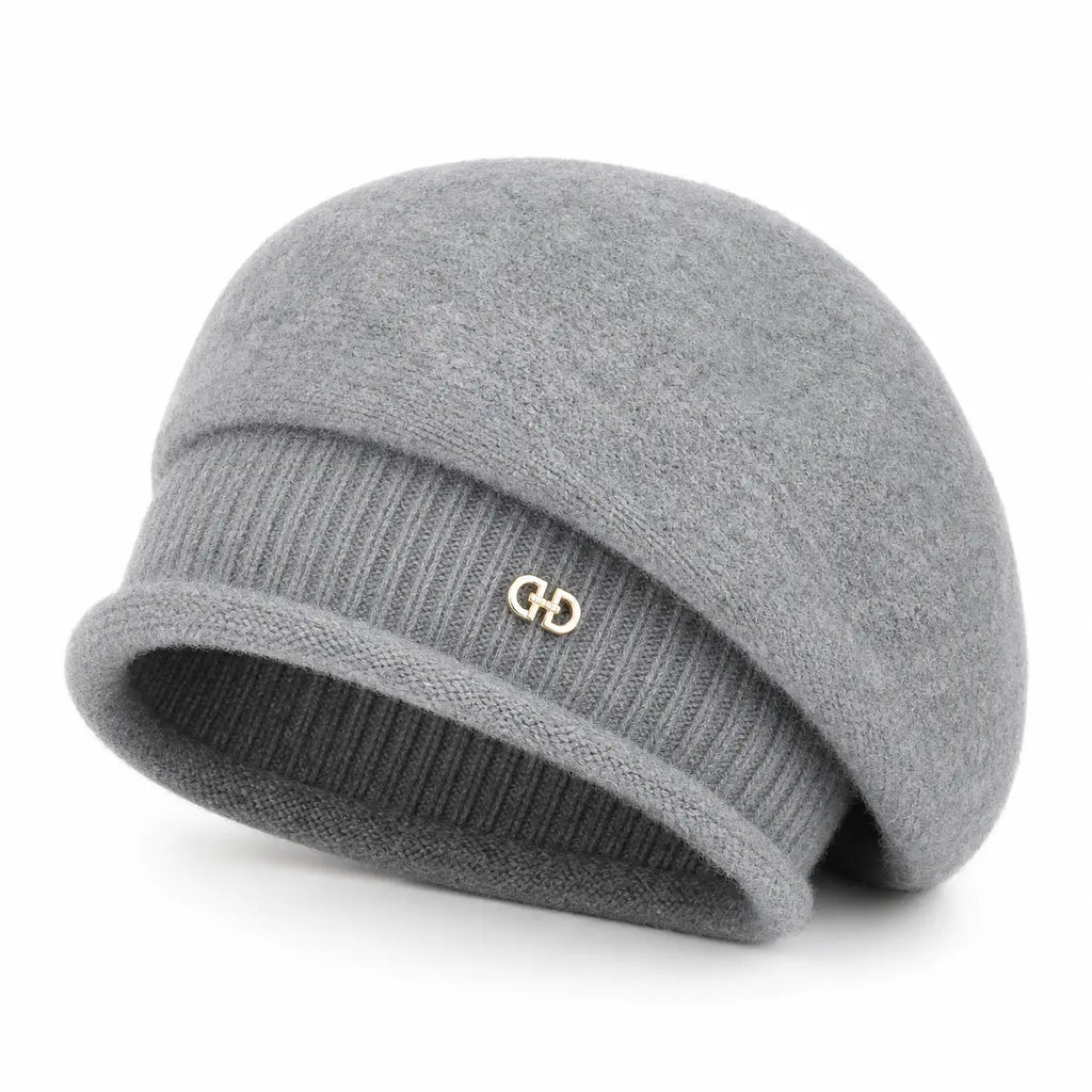 Bonnet Beret Femme Hiver