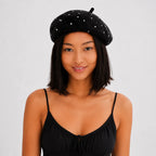 Beret Basque Avec Perles