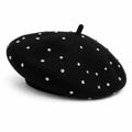 Beret Basque Avec Perles