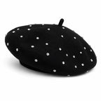 Beret Basque Avec Perles