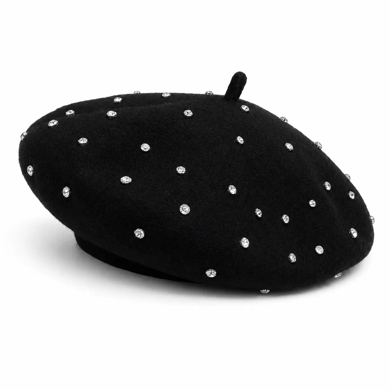 Beret Basque Avec Perles