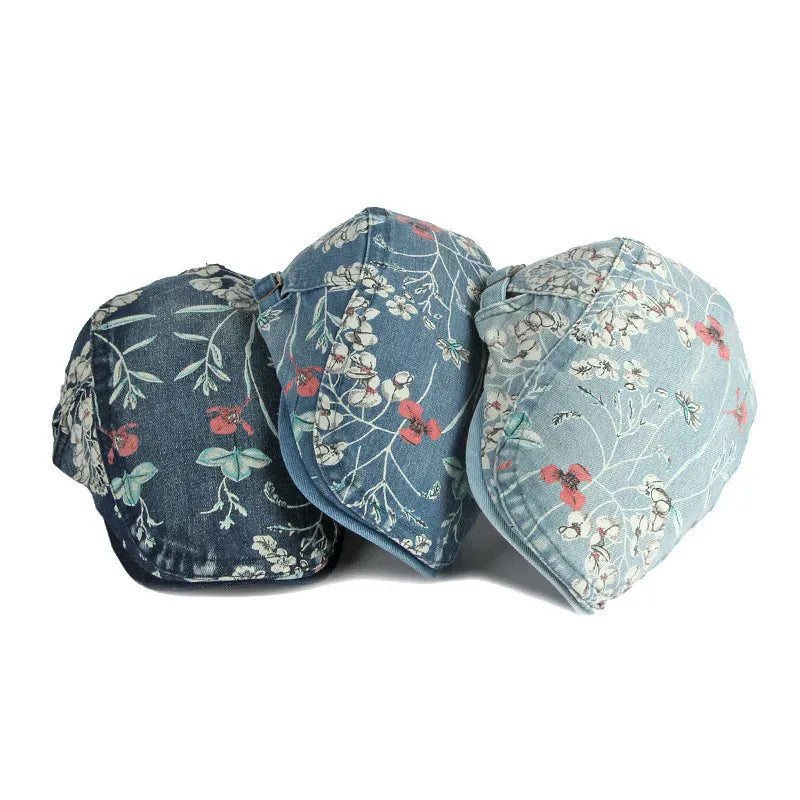 Beret Homme Fleur