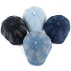 Casquette Gavroche Denim Femme