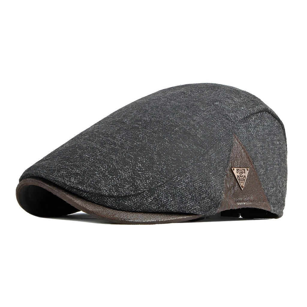 Beret Casquette Plate Homme