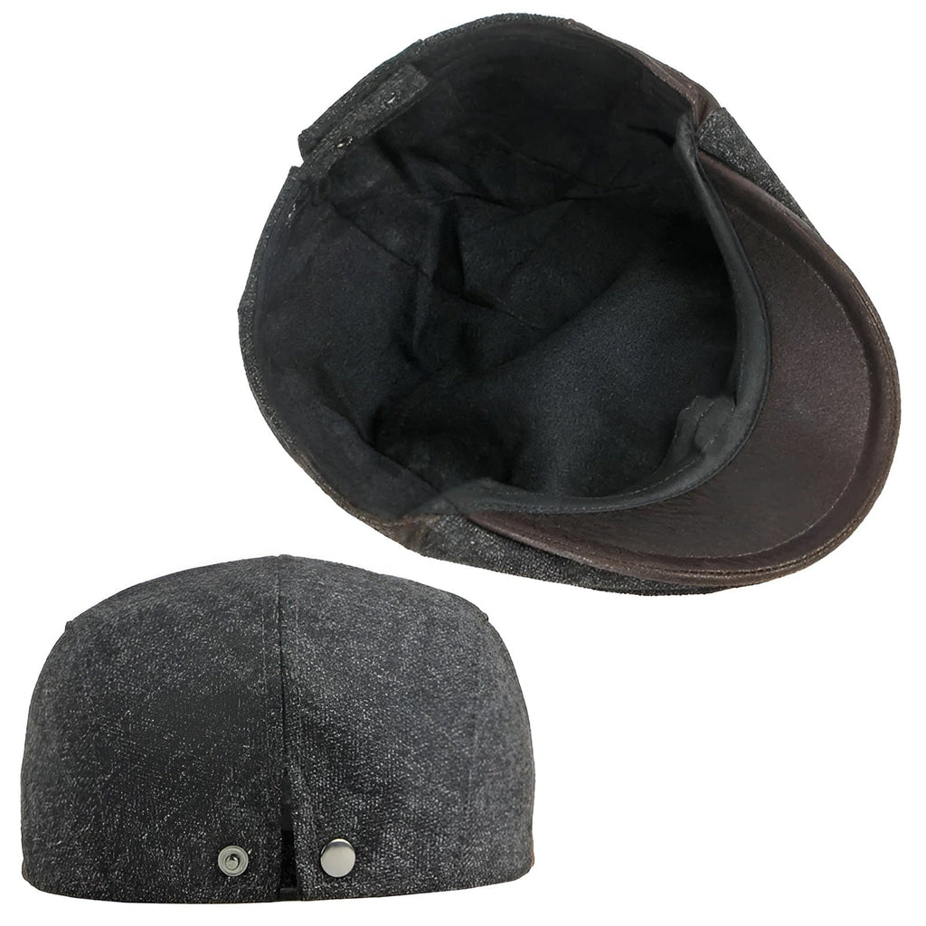 Beret Casquette Plate Homme