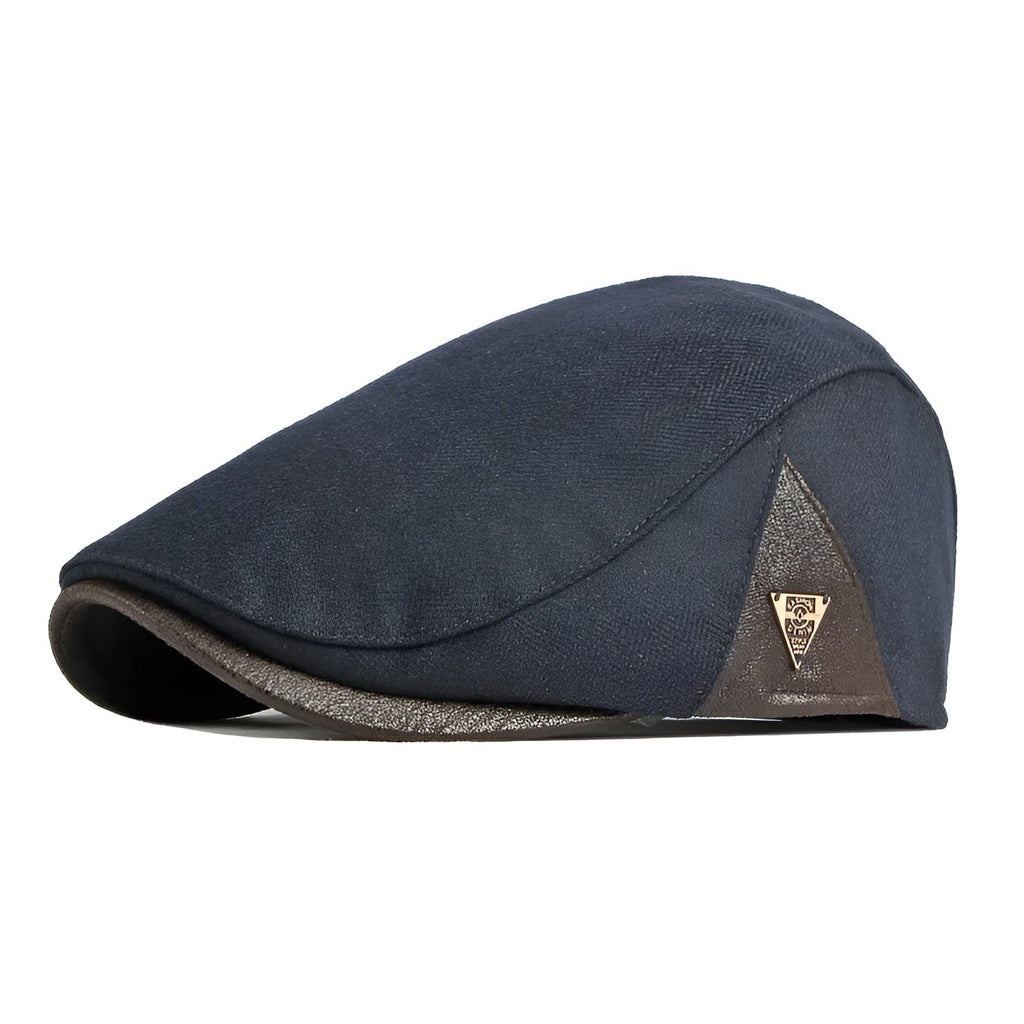 Beret Casquette Plate Homme