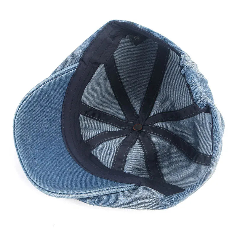 Casquette Gavroche Denim Femme