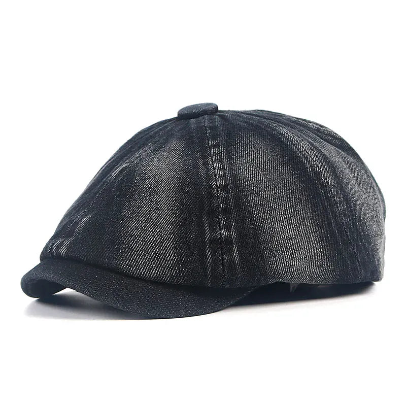 Casquette Gavroche Denim Femme