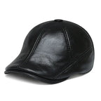 Béret en Cuir Homme - Cache Oreille - La Maison du Chapeau
