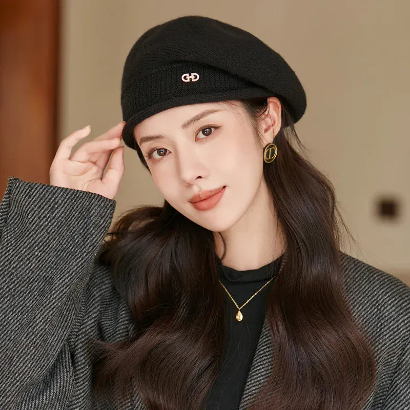 Bonnet Beret Femme Hiver