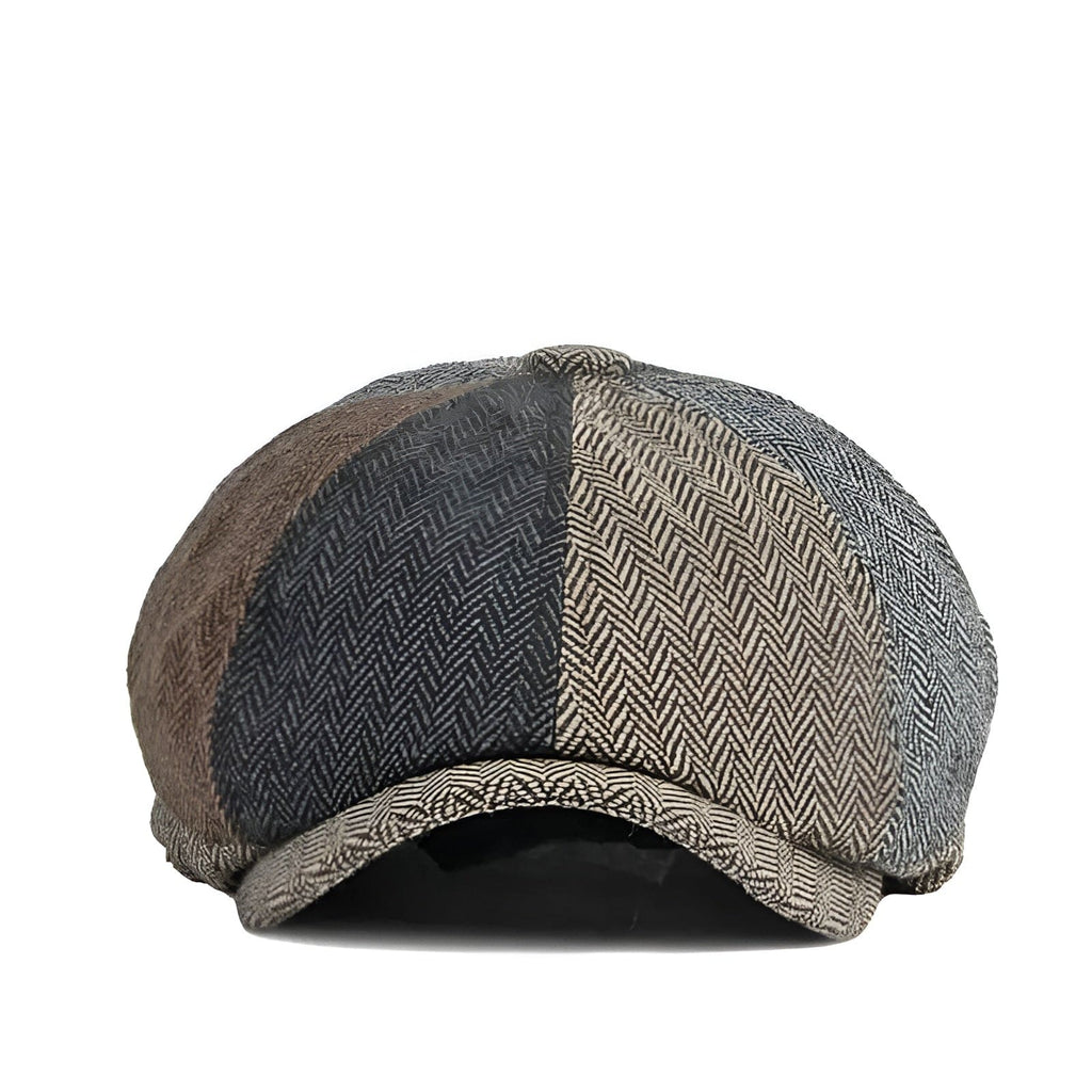 Casquette Beret Gavroche Homme Ecossaise