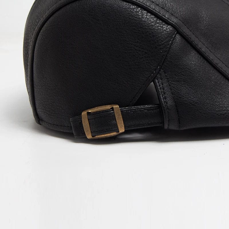 Beret Casquette Homme Cuir