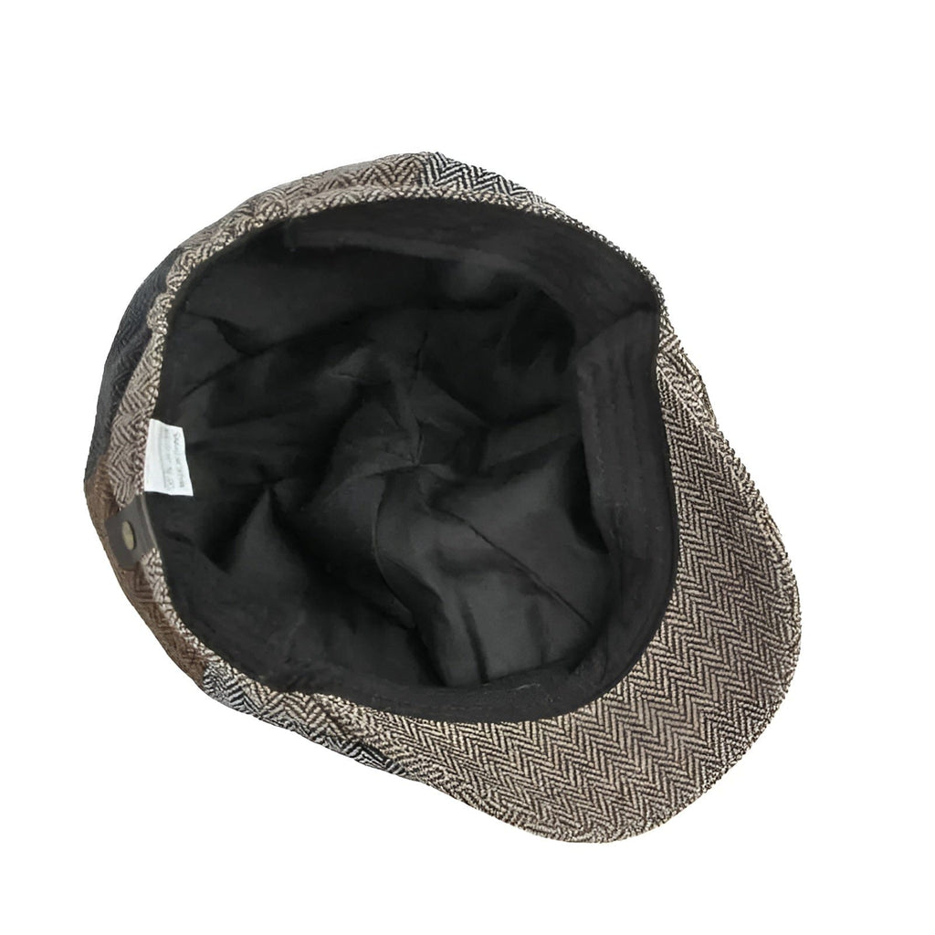 Casquette Beret Gavroche Homme Ecossaise