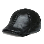 Casquette Cuir Avec Cache Oreille