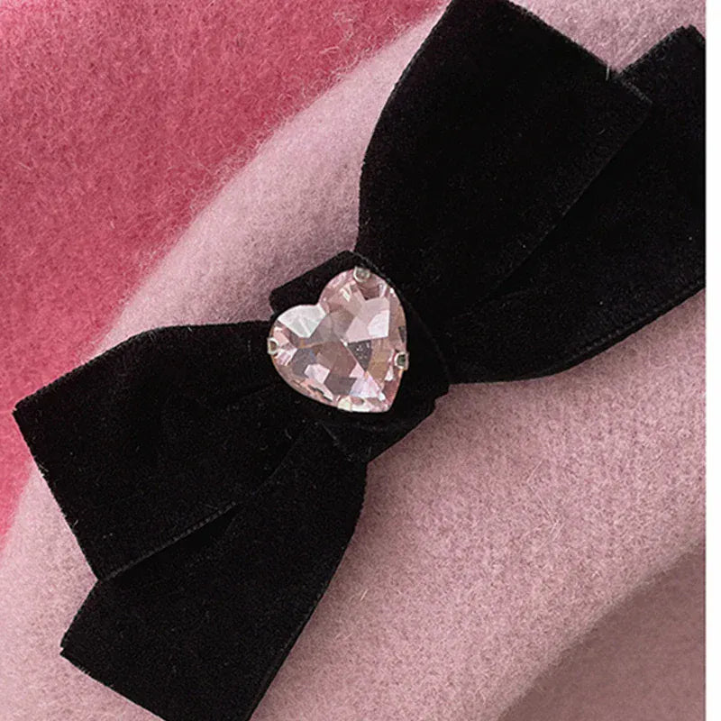 Beret Avec Noeud Papillon