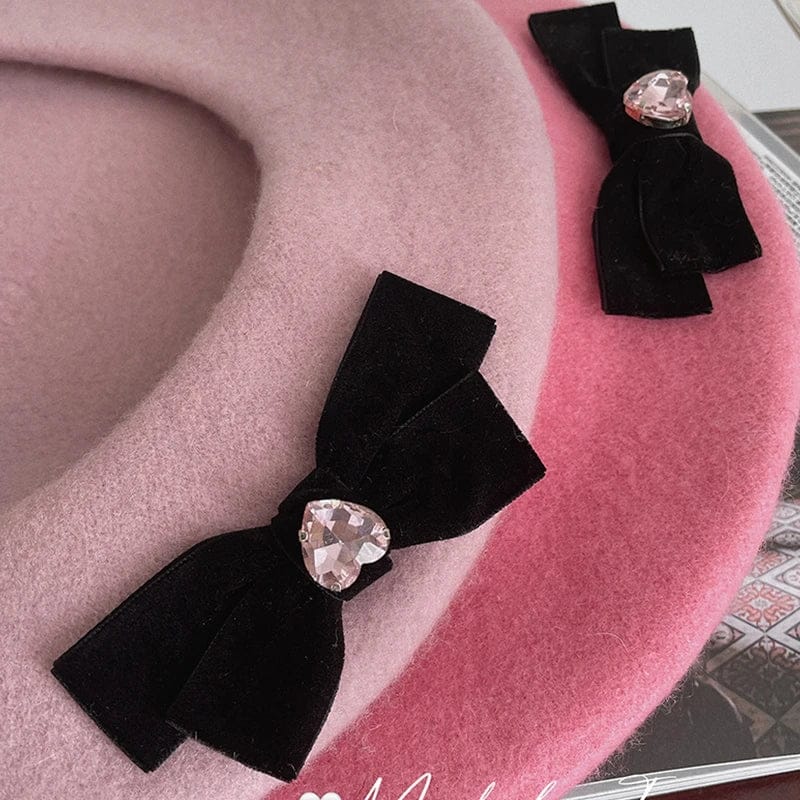 Beret Avec Noeud Papillon
