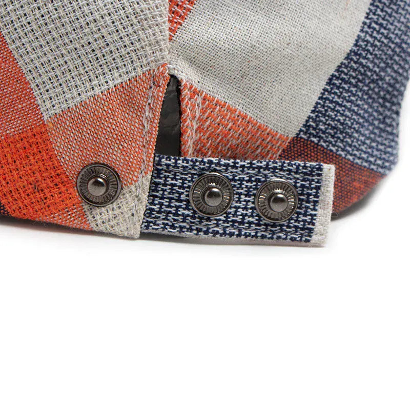 Beret A Carreaux Homme