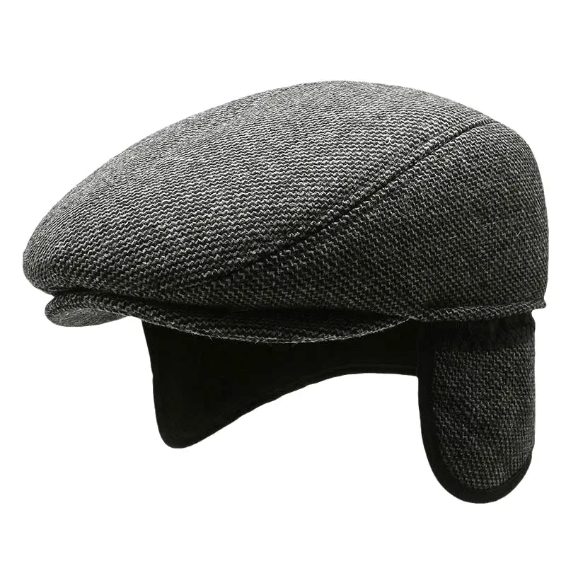 Beret Cache Oreille Homme